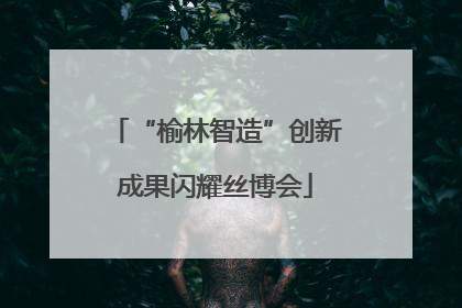 “榆林智造”创新成果闪耀丝博会