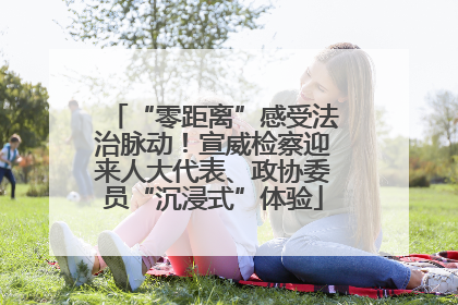 “零距离”感受法治脉动！宣威检察迎来人大代表、政协委员“沉浸式”体验