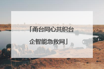 甬台同心共织台企智能急救网