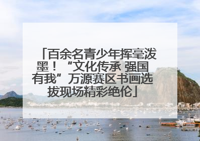 百余名青少年挥毫泼墨！“文化传承 强国有我”万源赛区书画选拔现场精彩绝伦