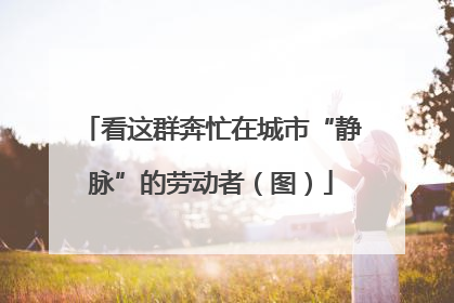 看这群奔忙在城市“静脉”的劳动者（图）