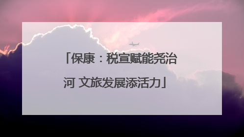 保康：税宣赋能尧治河 文旅发展添活力