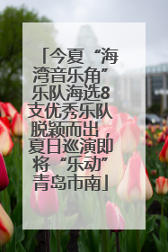 今夏“海湾音乐角”乐队海选8支优秀乐队脱颖而出，夏日巡演即将“乐动”青岛市南