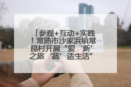 参观+互动+实践！常熟市沙家浜镇常昆村开展“爱‘新’之旅‘蔬’适生活”参观学习活动