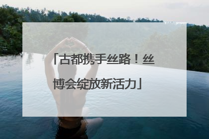 古都携手丝路！丝博会绽放新活力