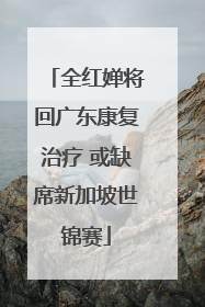 全红婵将回广东康复治疗 或缺席新加坡世锦赛
