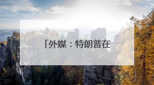外媒：特朗普在白宫会见巴基斯坦陆军参谋长