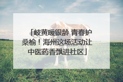 岐黄暖银龄 青春护桑榆！海州这场活动让中医药香飘进社区