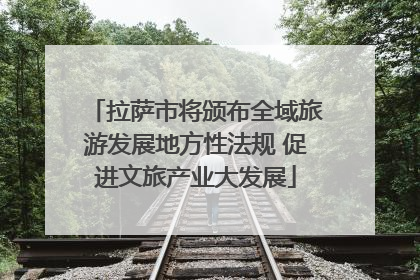 拉萨市将颁布全域旅游发展地方性法规 促进文旅产业大发展