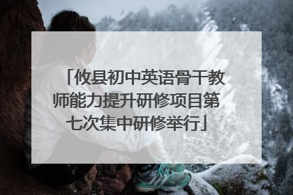 攸县初中英语骨干教师能力提升研修项目第七次集中研修举行