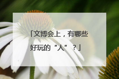 文博会上，有哪些好玩的“人”？