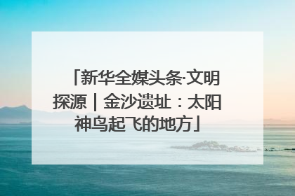 新华全媒头条·文明探源｜金沙遗址：太阳神鸟起飞的地方