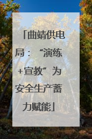 曲靖供电局：“演练+宣教”为安全生产蓄力赋能