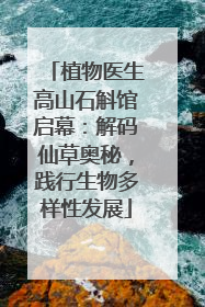 植物医生高山石斛馆启幕：解码仙草奥秘，践行生物多样性发展