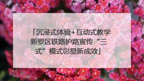 沉浸式体验+互动式教学 新罗区铁路护路宣传“三式”模式彰显新成效