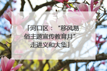 河口区：“移风易俗主题宣传教育月”走进义和大集