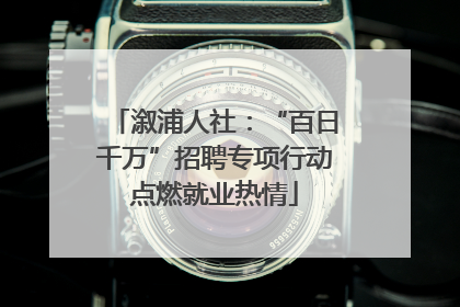 溆浦人社：“百日千万”招聘专项行动点燃就业热情