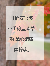 诏安官陂：小手称量本草韵 童心熔铸国粹魂