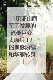 见证山西军工发展的沧桑巨变 太原兵工厂的血脉赓续和华丽转身