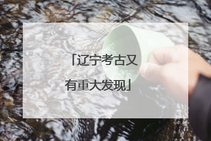 辽宁考古又有重大发现