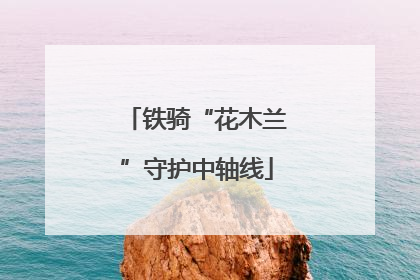 铁骑“花木兰”守护中轴线