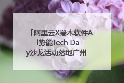 阿里云X端木软件Al势能Tech Day沙龙活动落地广州 邀您共启AI势能