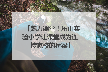 魅力课堂！乐山实验小学让课堂成为连接家校的桥梁