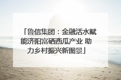 鲁信集团：金融活水赋能济阳富硒西瓜产业 助力乡村振兴新图景
