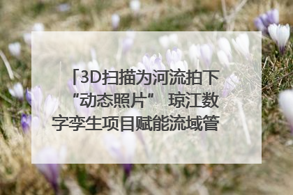 3D扫描为河流拍下“动态照片” 琼江数字孪生项目赋能流域管理｜新闻发布最前线