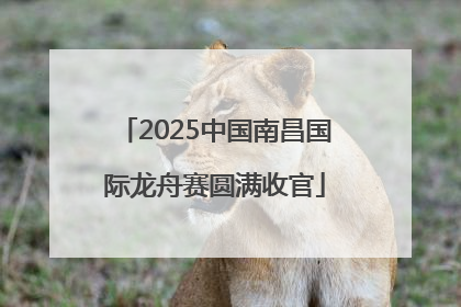 2025中国南昌国际龙舟赛圆满收官